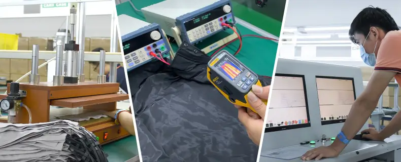 厳しい品質検査と納期守り